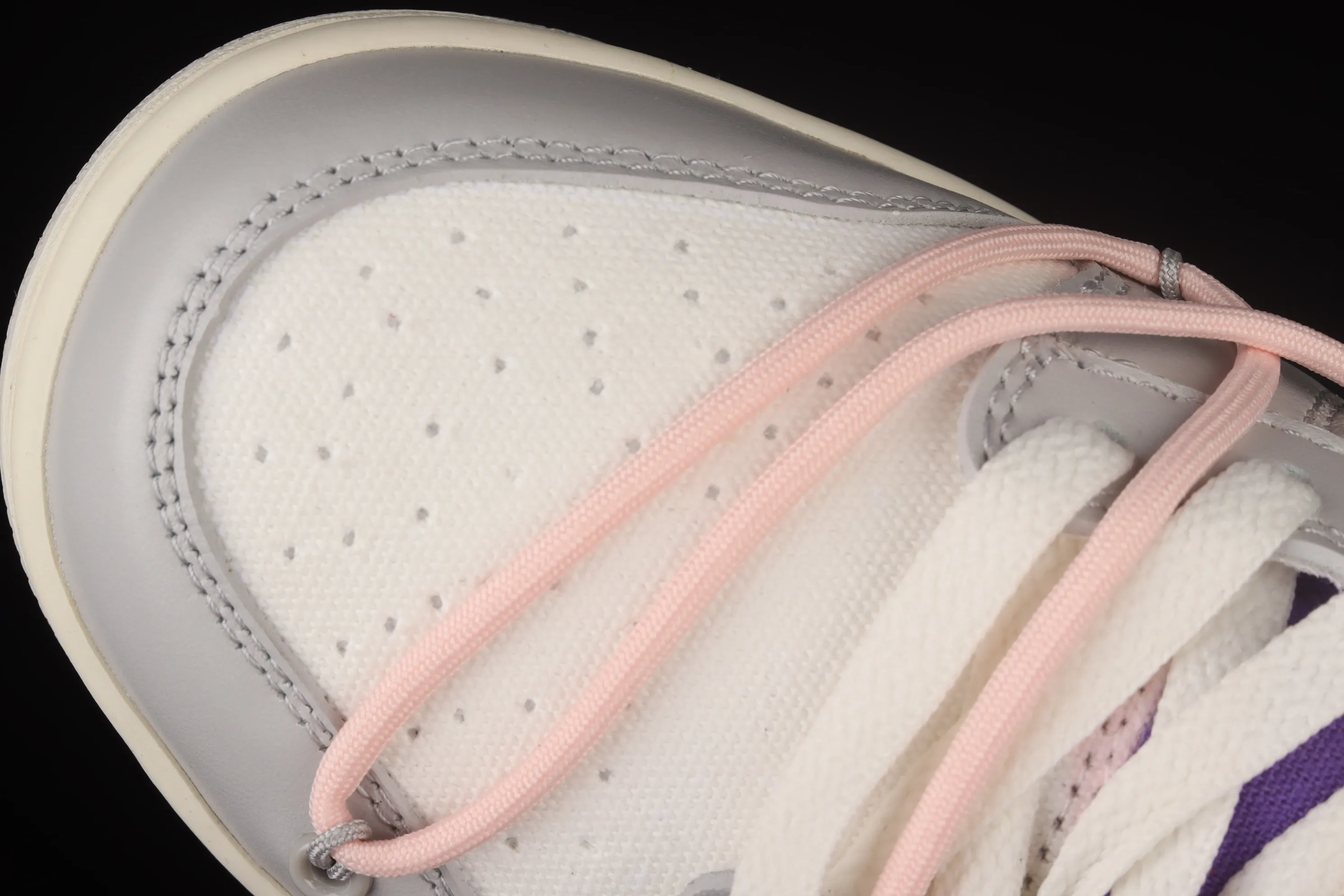 All Categories Nk SB Dunk Series Nk SB Dunk Low Low-top sneakers Pure original version OF x Nk Dunk Low OW Gray SB smashed backboard fashion casual sneakers DM1602-119